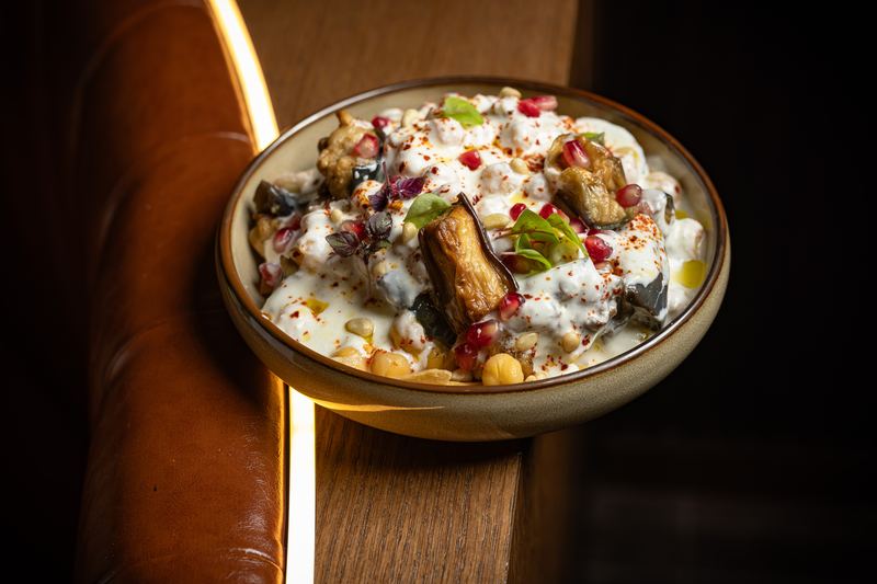 Eggplant Fatteh - Omnia Restaurant